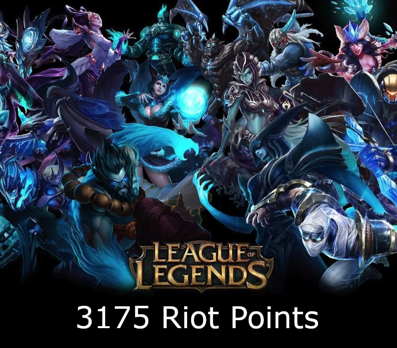 League Of Legends 3175 RP Prepaid Card NZ