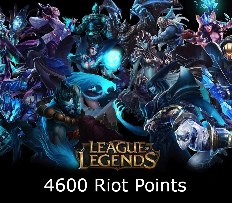 

League of Legends 4600 RP Prepaid Card NZ