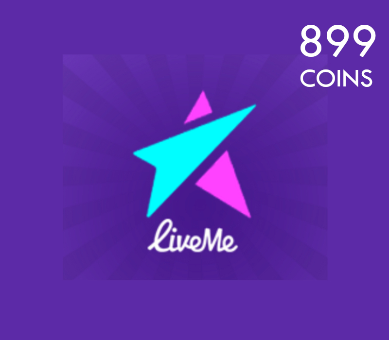 

Liveme 899 Coins Gift Card