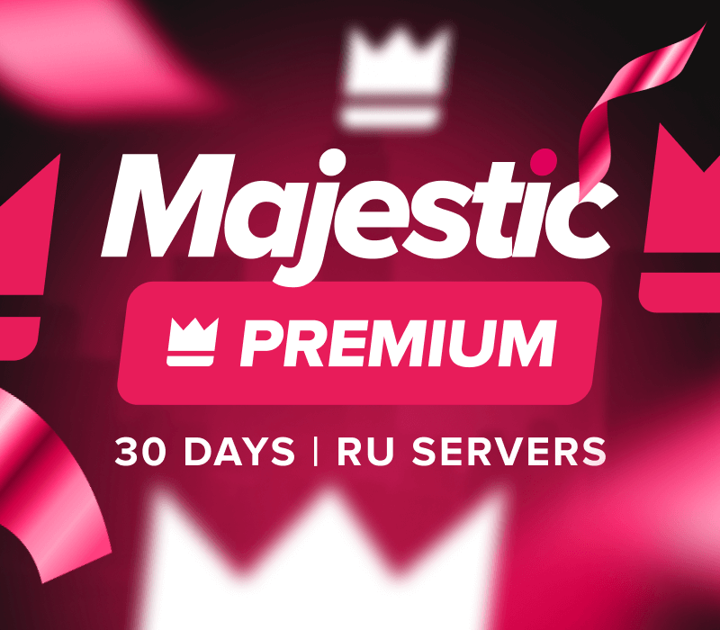 

Majestic Premium Subscription | 30 days | RU servers