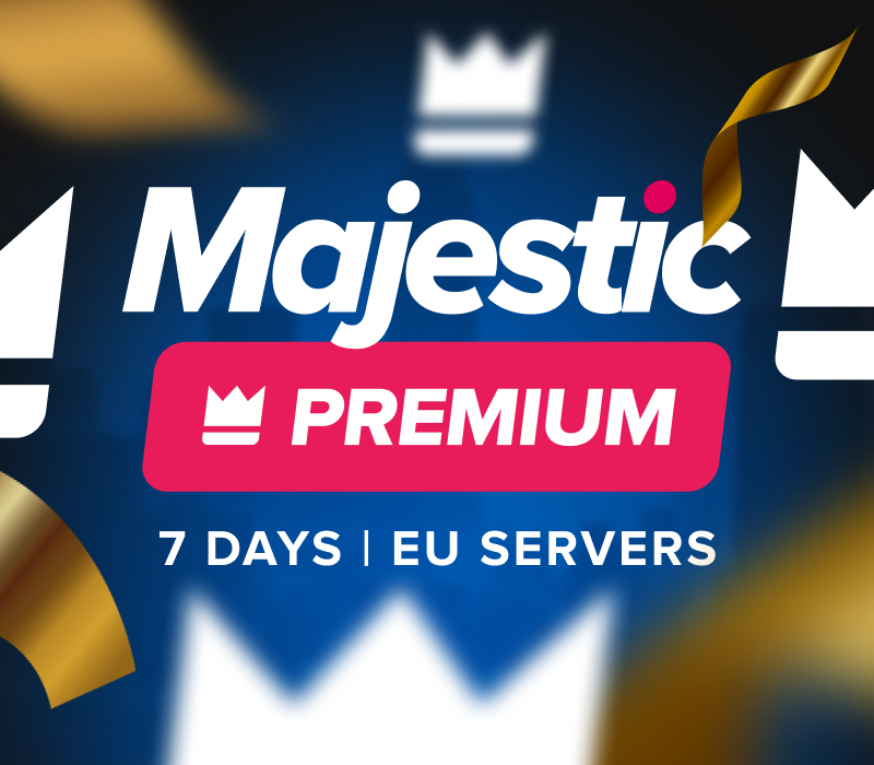 

Majestic Premium Subscription | 7 days | EU servers