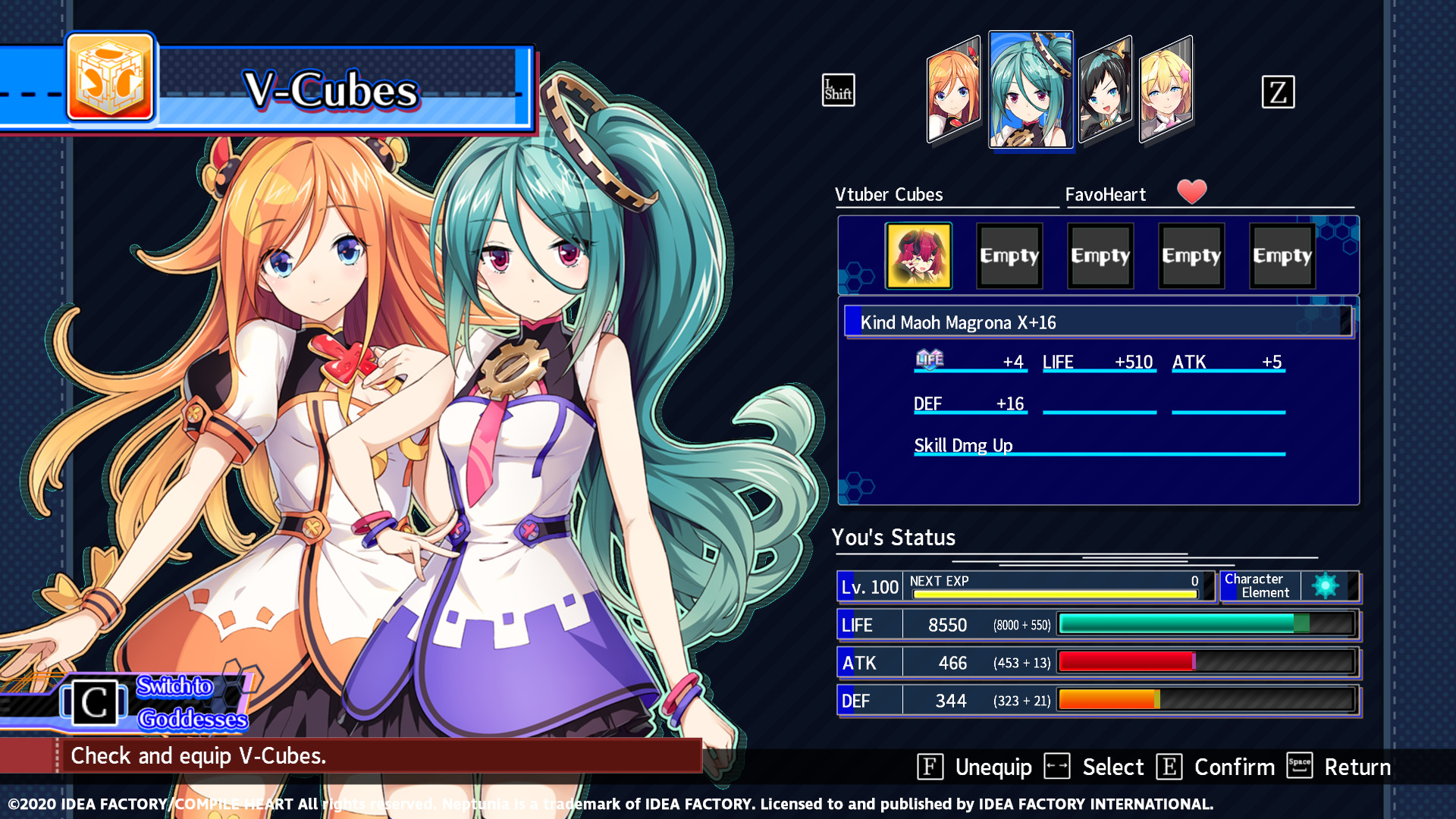 Neptunia Virtual Stars - Maoh Magrona Pack DLC PC Steam