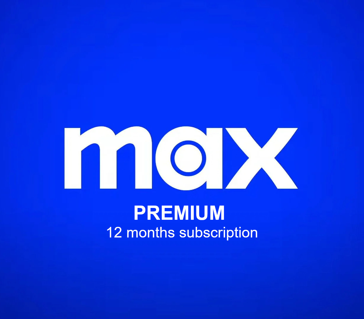 HBO Max Premium 12 Months Subscription Account