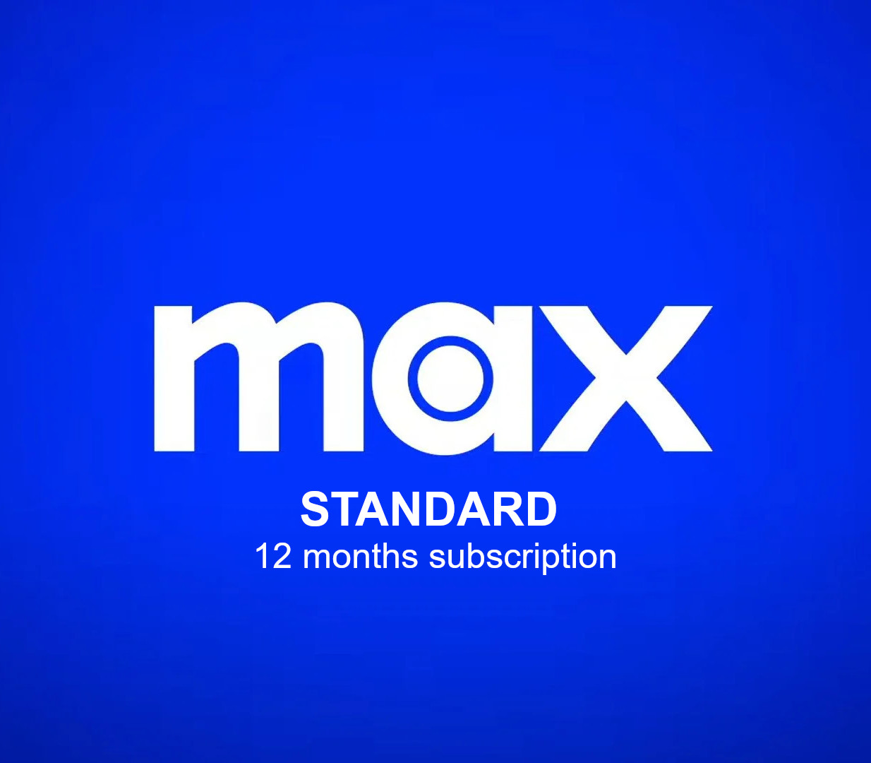 

HBO Max Standard 12 Months Subscription Account