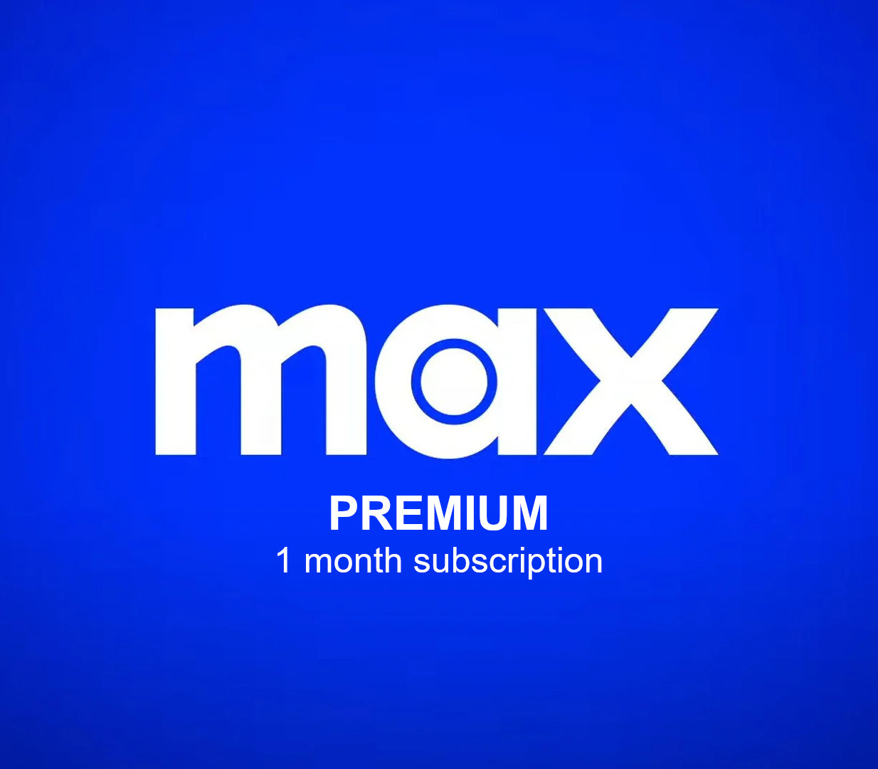 HBO Max Premium 1 Month Subscription Account