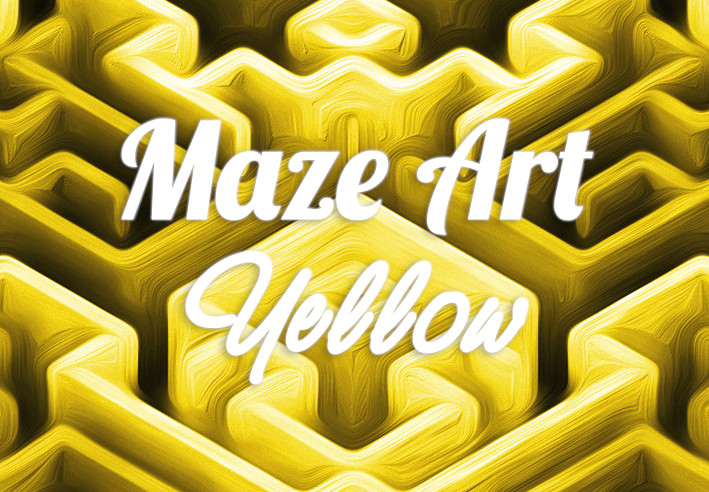 Maze Art: Yellow PC Steam CD Key screenshot 1