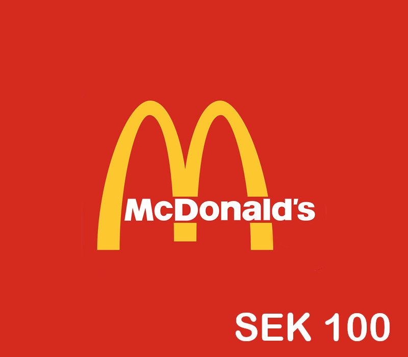 

Mcdonalds SEK 100 Gift Card SE