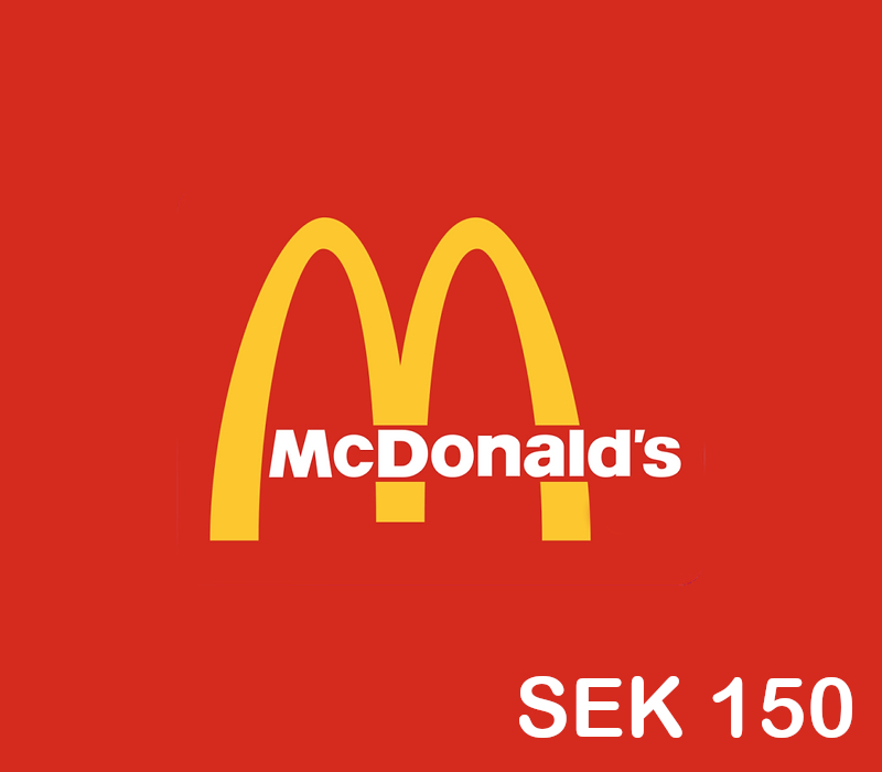 

Mcdonalds SEK 150 Gift Card SE