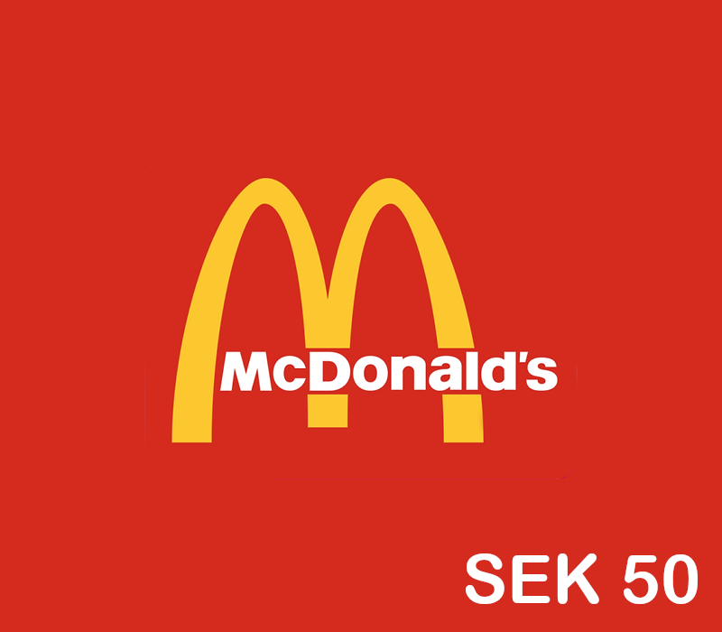 

Mcdonalds SEK 50 Gift Card SE