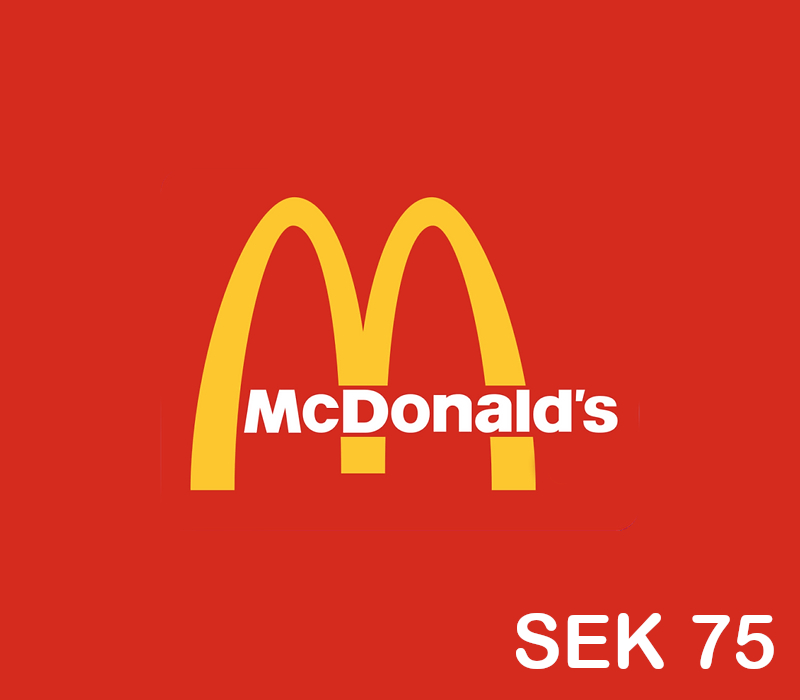 Mcdonalds SEK 75 Gift Card SE