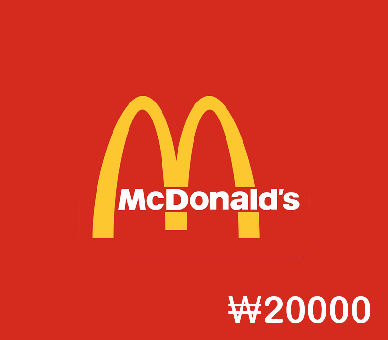 

Mcdonalds ₩20000 Gift Card KR