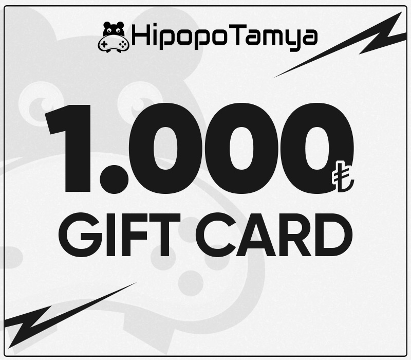 

HipopoTamya ₺1,000 Gift Card