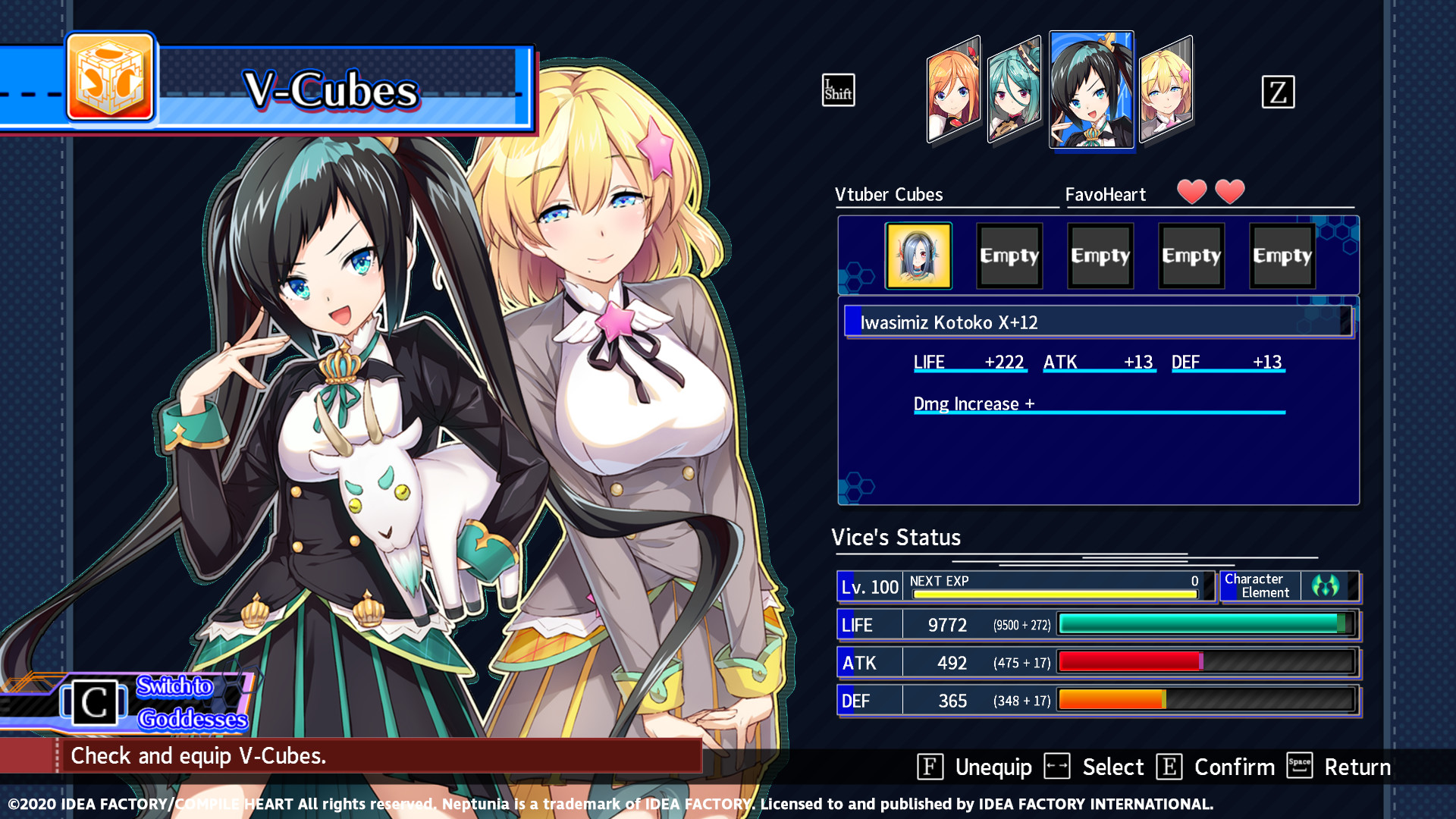 Neptunia Virtual Stars - Iwasimiz Kotoko Pack DLC PC Steam