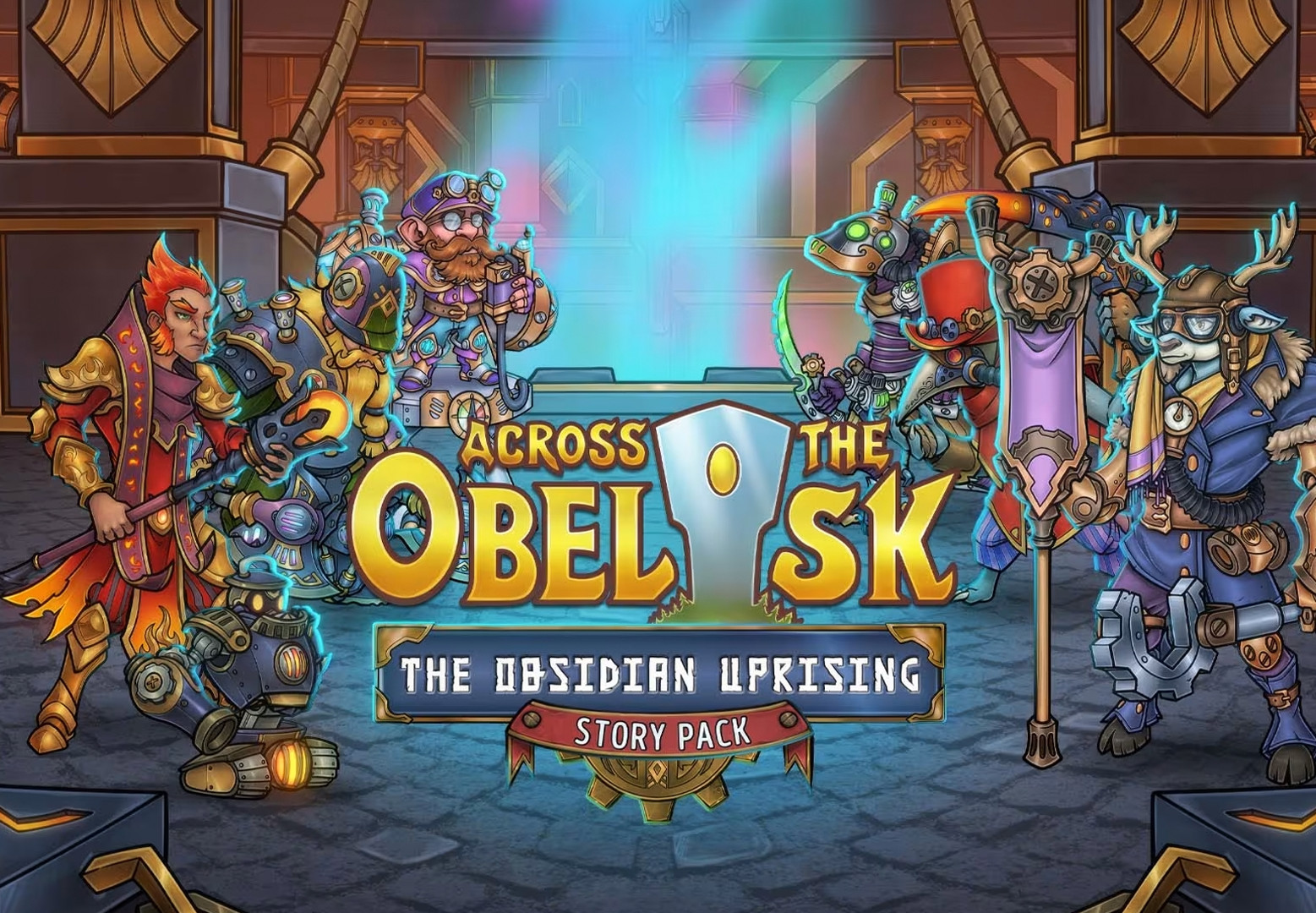 Across the Obelisk - The Obsidian Uprising DLC PC Steam CD Key screenshot 2