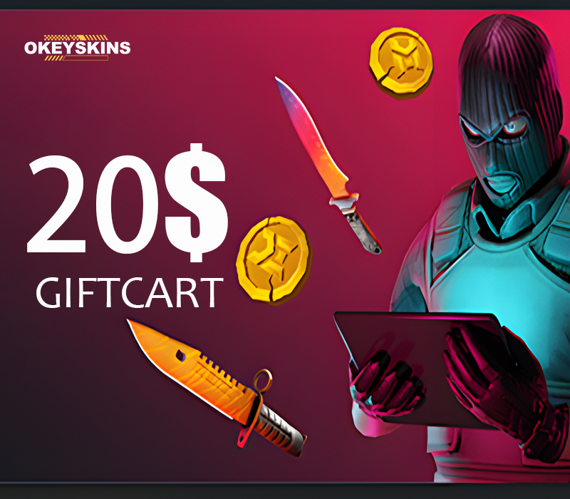 

OKEYSKINS $20 Gift Card