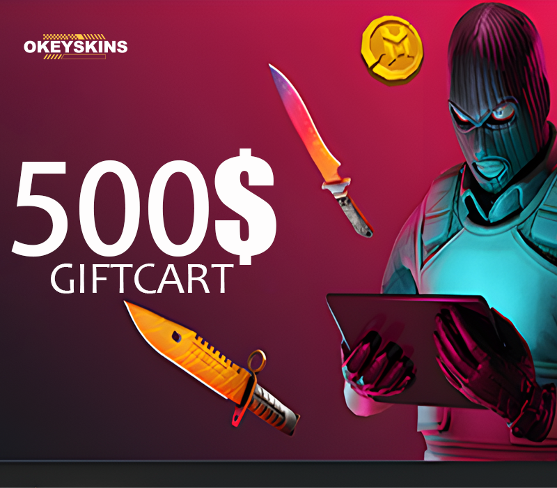 OKEYSKINS $500 Gift Card