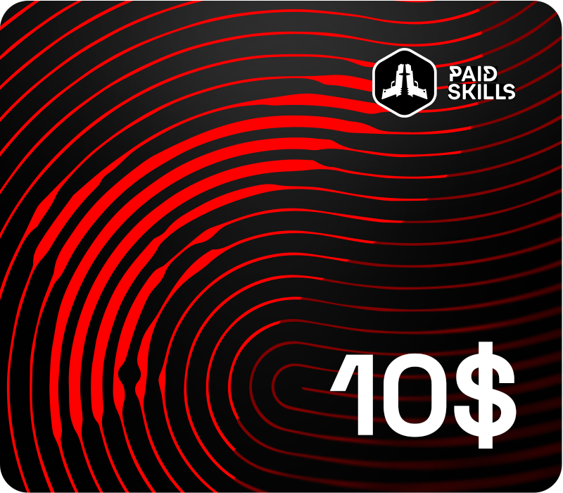 

PaidSkills $10 Gift Card