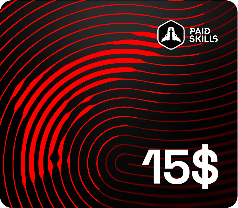 

PaidSkills $15 Gift Card