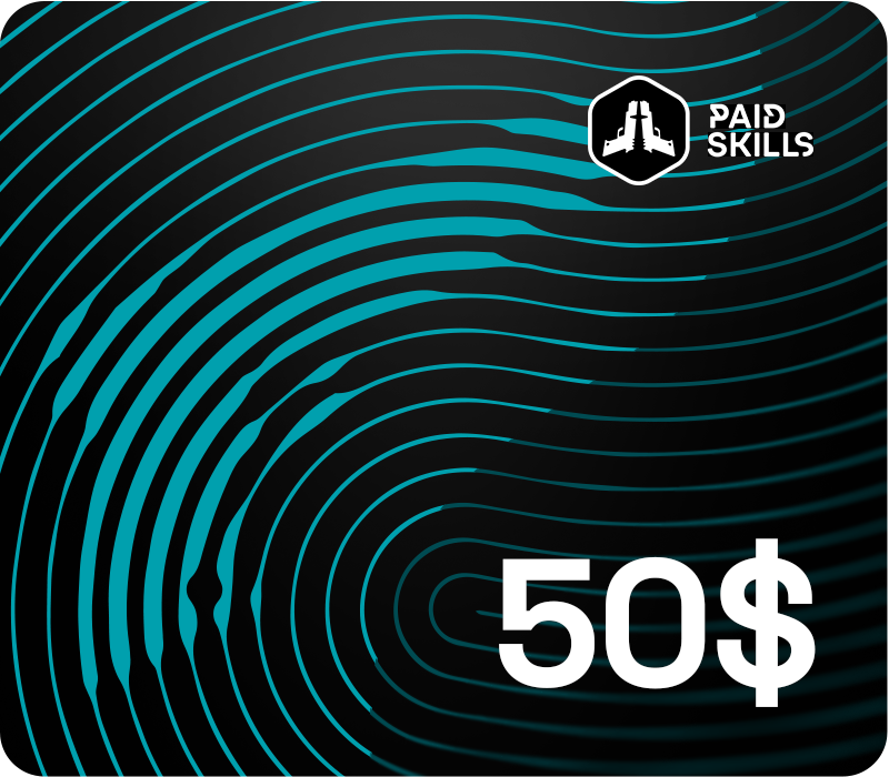 

PaidSkills $50 Gift Card