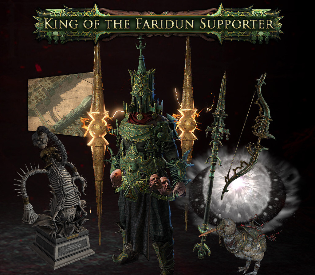 

Path of Exile 2 - King of the Faridun Supporter Pack PC Steam Altergift