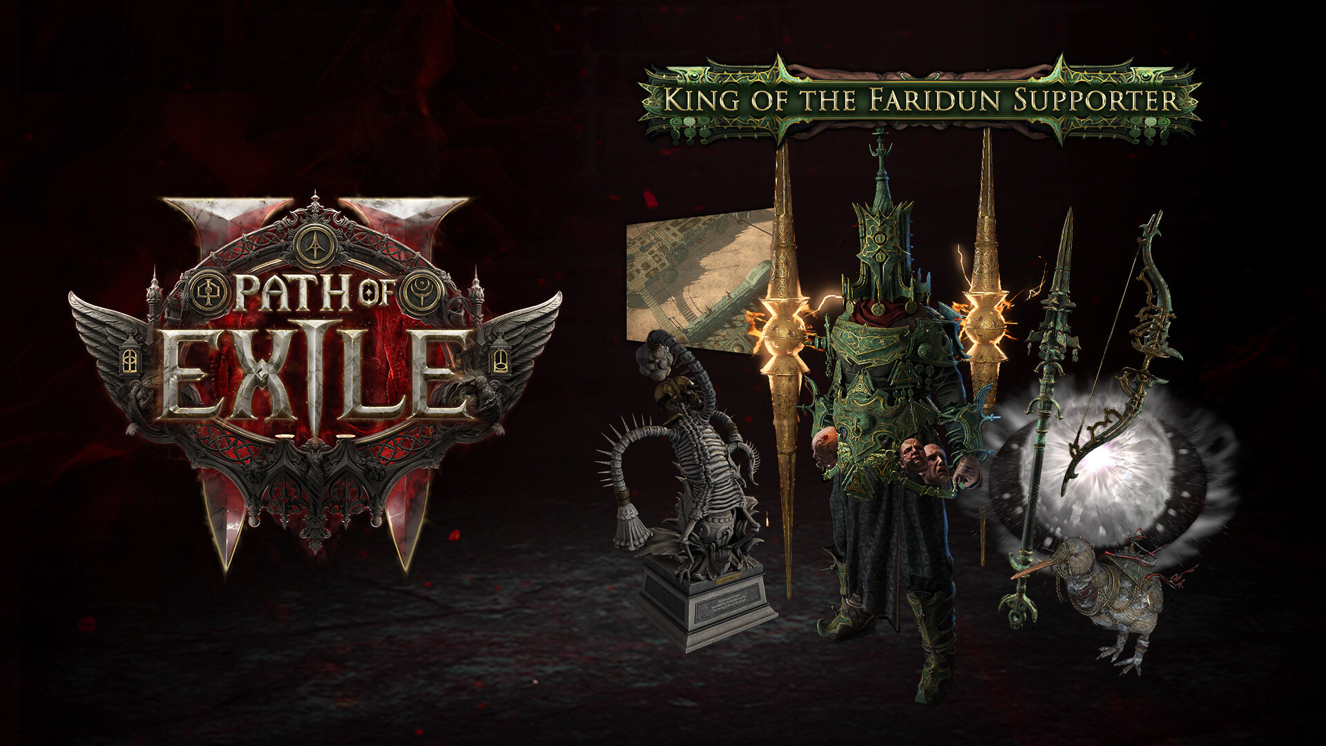 Path of Exile 2 - King of the Faridun Supporter Pack PC Steam Account