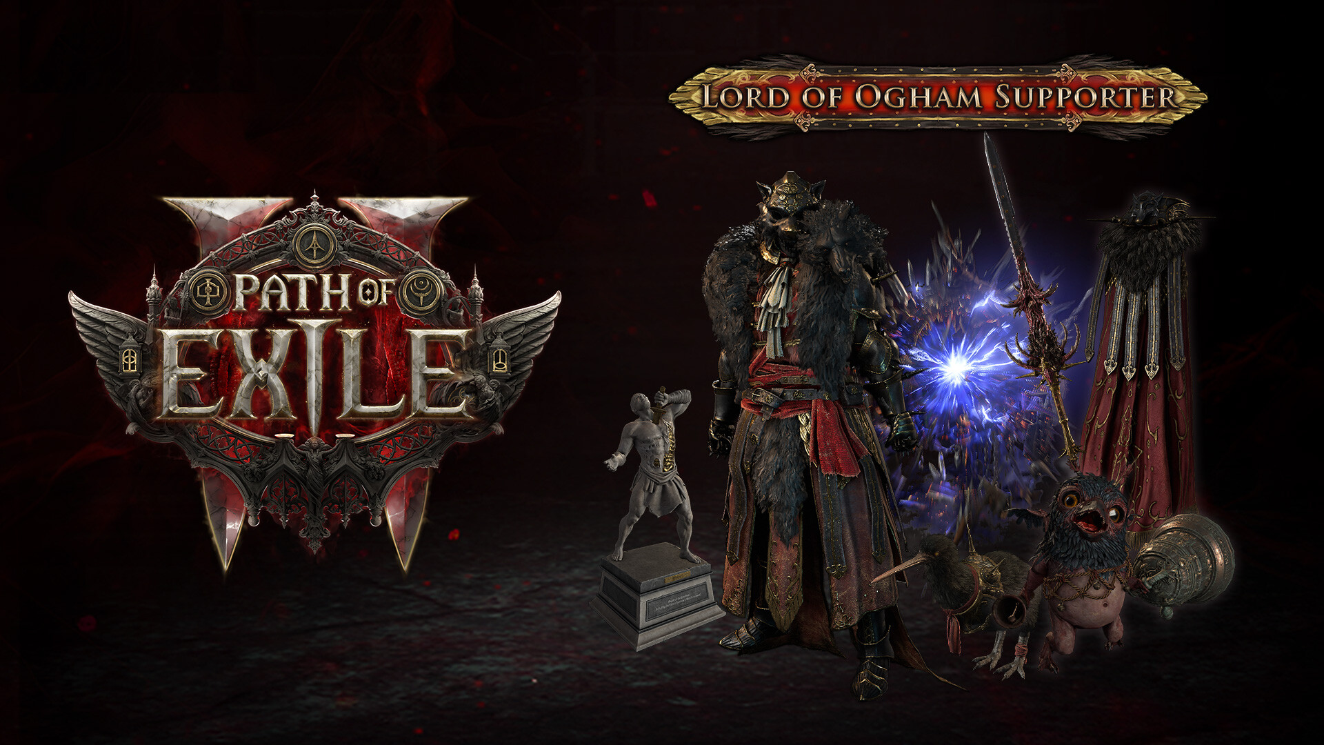 Path of Exile 2 - Lord of Ogham Supporter Pack PC Steam Account