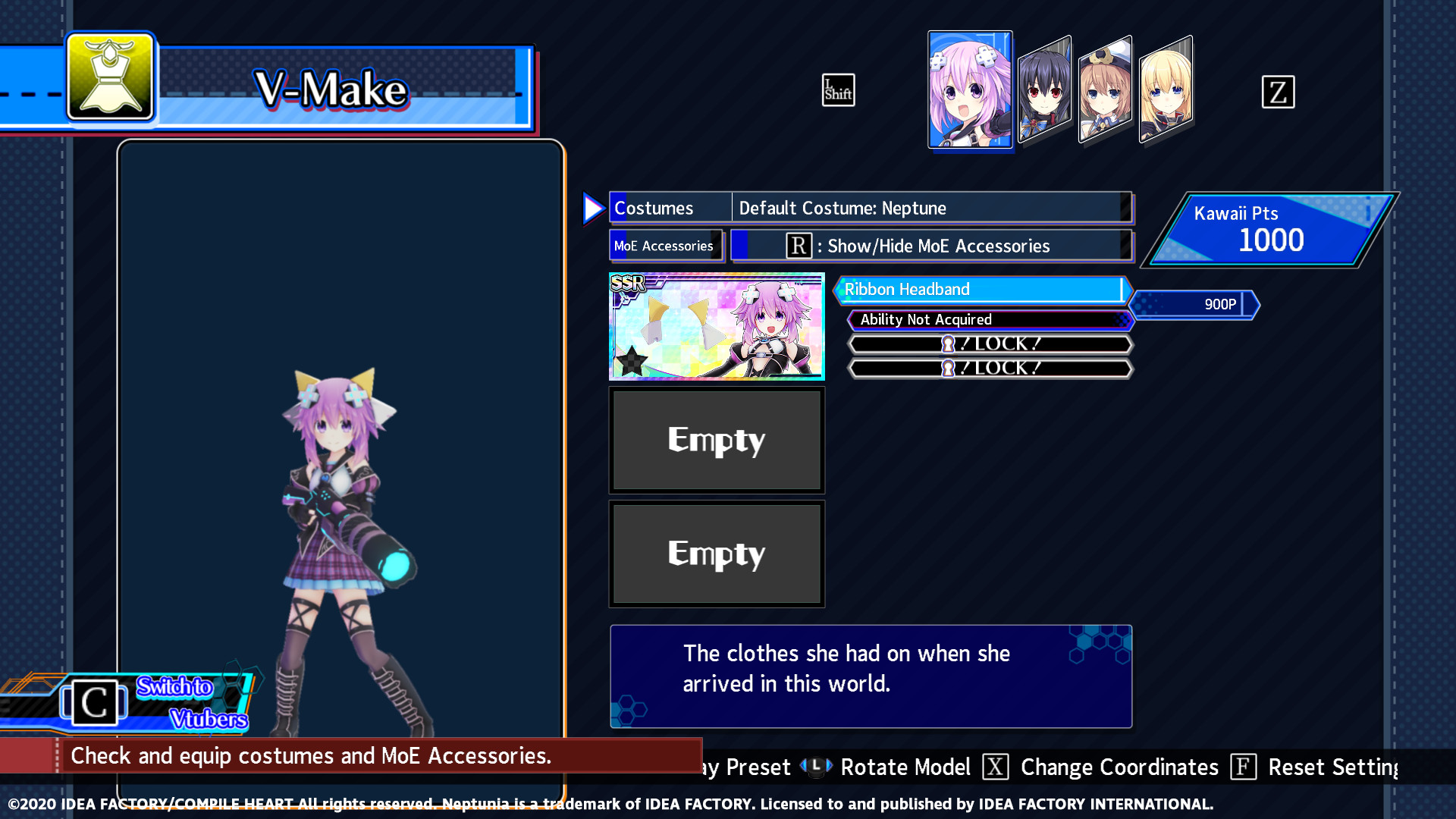 Neptunia Virtual Stars - Pinky Pop Hepburn Pack DLC PC Steam