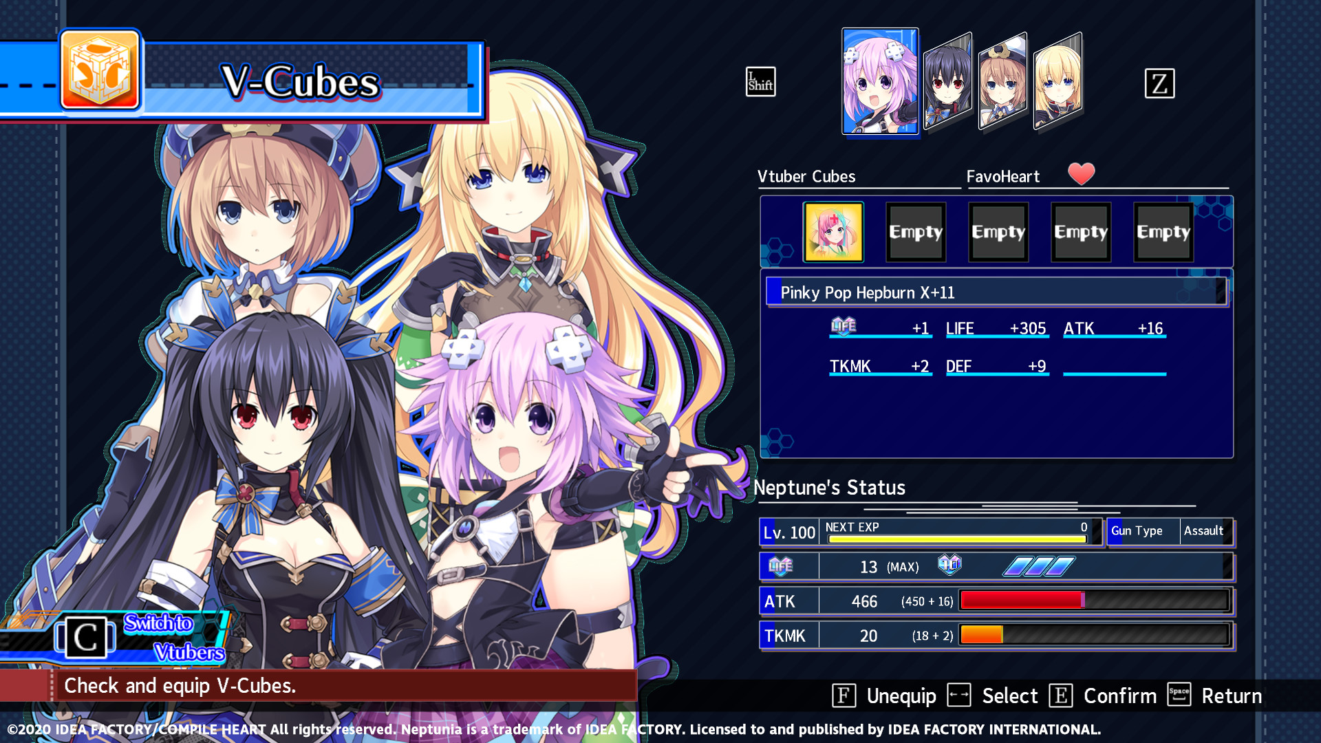 Neptunia Virtual Stars - Pinky Pop Hepburn Pack DLC PC Steam