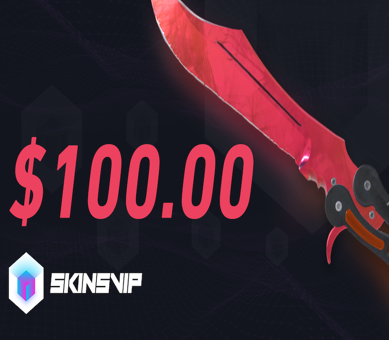 SkinsVIP $100 Gift Card