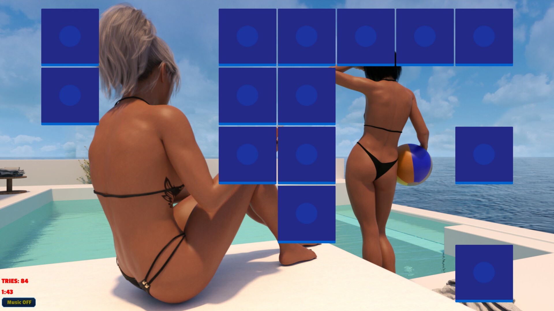 Sexy Memory Puzzle - Pool Girls PC Steam CD Key