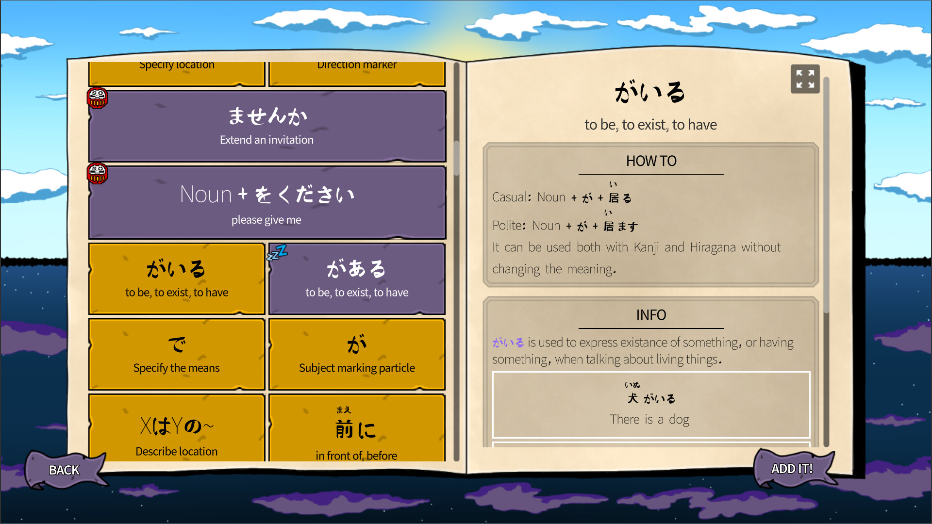 Learn Japanese: Yuke and the Book of Yokai PC Steam