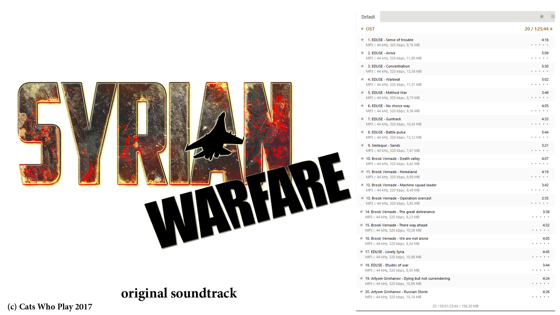 Syrian Warfare - Original Soundtrack DLC PC Steam CD Key