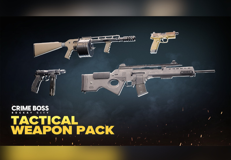 Crime Boss: Rockay City - Tactical Weapon Pack DLC EU (without DE) PS5 CD Key screenshot 2