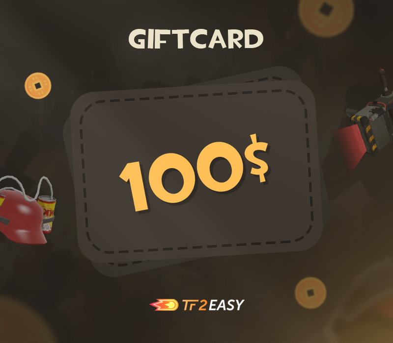 

TF2Easy $100 Coins Gift Card