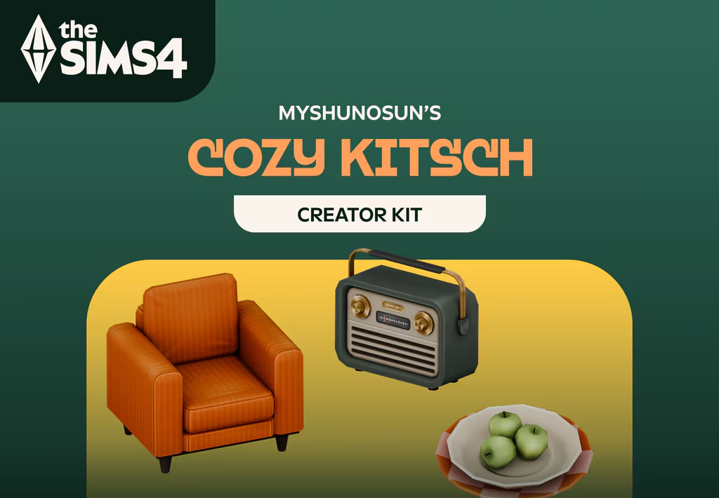 The Sims 4 - Cozy Kitsch Kit DLC PC EA App CD Key