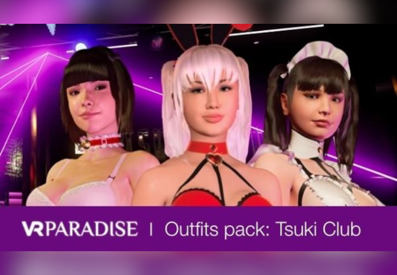 VR Paradise - Outfits Pack - Tsuki Club DLC PC Steam CD Key screenshot 1