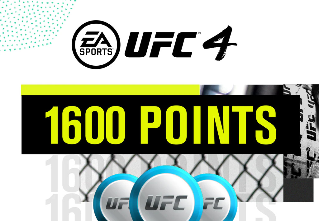 UFC 4 - 1600 Points XBOX One / Xbox Series X|S CD Key screenshot 1