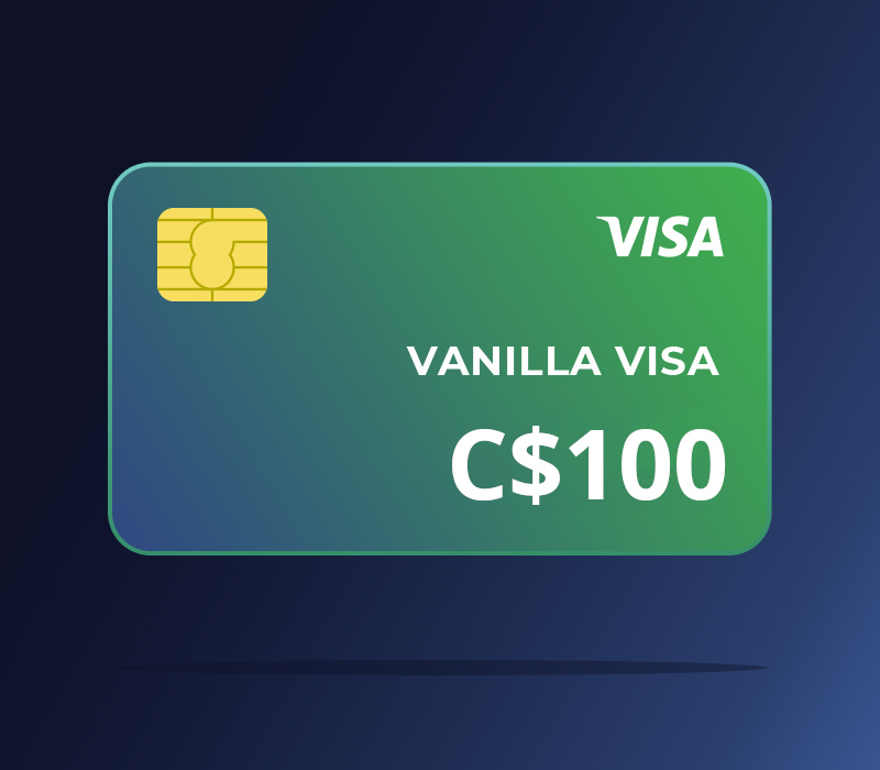 

Vanilla VISA C$100 CA