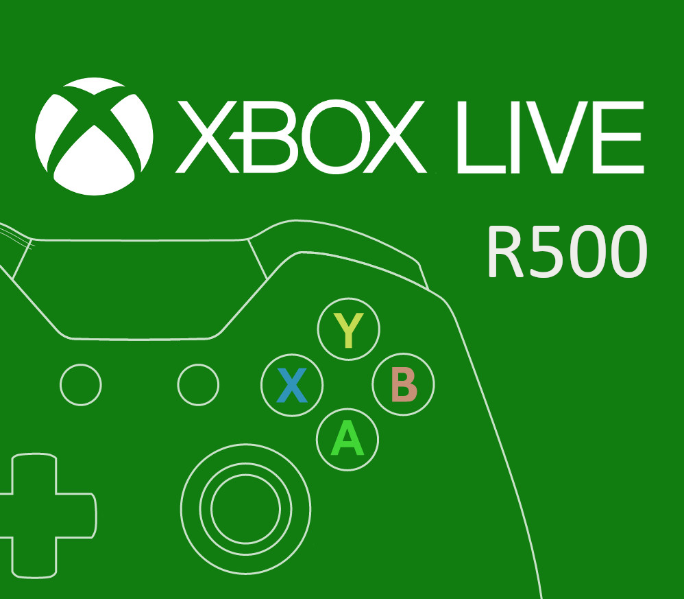 

XBOX Live R500 Prepaid Card ZA