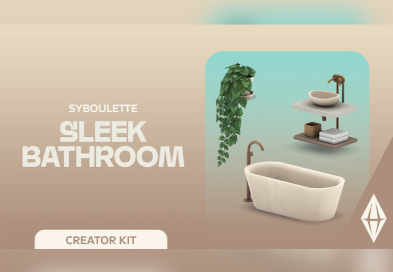 The Sims 4 - Sleek Bathroom Kit DLC PC EA App CD Key