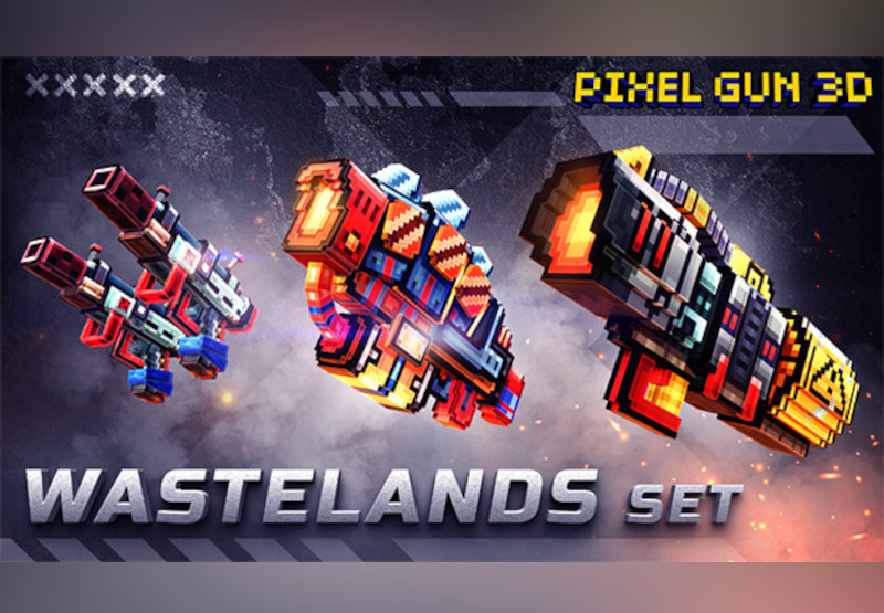 Pixel Gun 3D - Wastelands Set DLC PC Steam CD Key screenshot 1