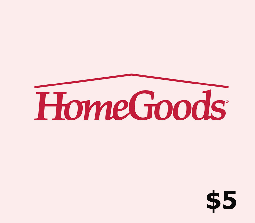 HomeGoods $5 Gift Card US