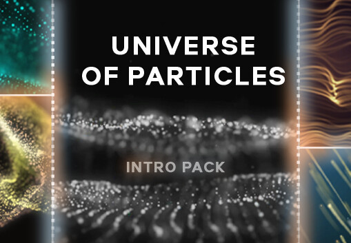 Movavi Video Editor 2023 - Universe of Particles Intro Pack DLC PC Steam CD Key screenshot 1