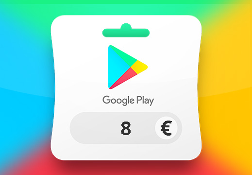 Google Play EUR 8 Gift Card FR