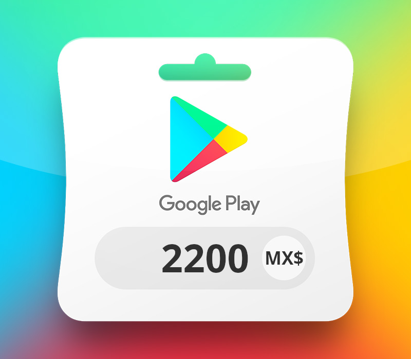 

Google Play MXN 2200 Gift Card MX