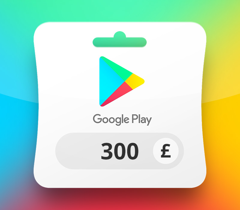 

Google Play GBP 300 Gift Card UK