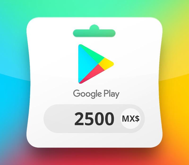 

Google Play MXN 2500 Gift Card MX
