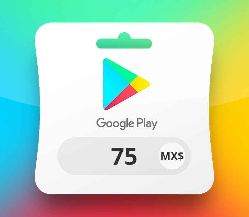 

Google Play MXN 75 Gift Card MX