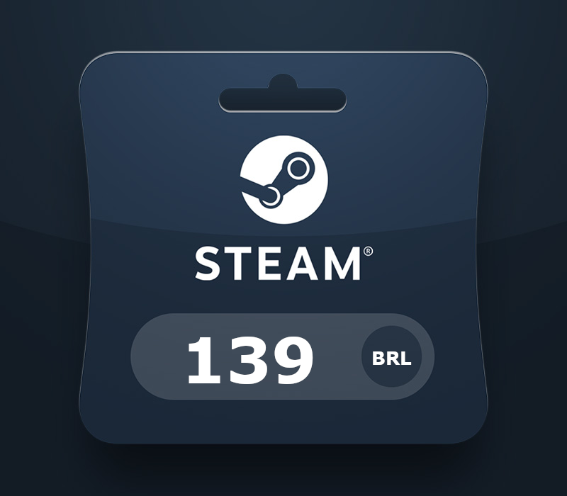

Steam Gift Card BRL 139 BR Activation Code