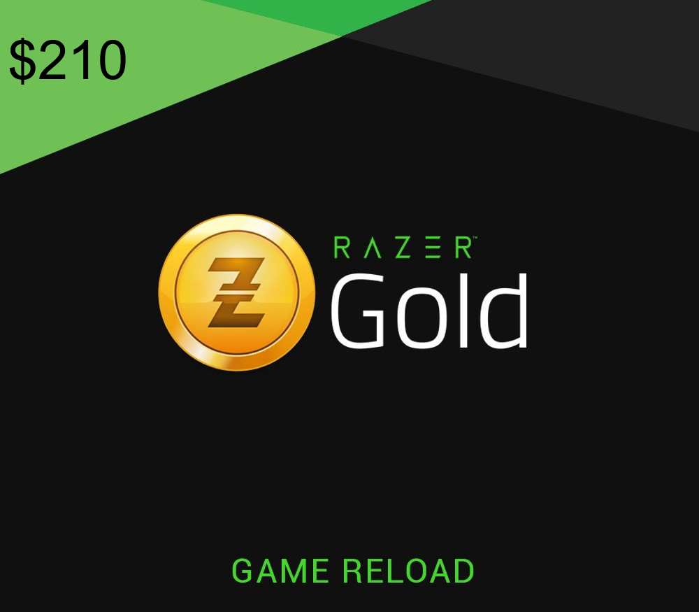 

Razer Gold USD 210 Global
